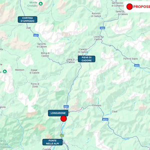 Ponte nelle Alpi/Cortina d'Ampezzo cod. 16010