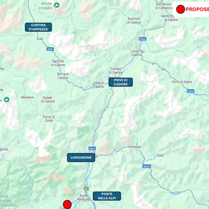 Cortina cod. 16028 SS 50 Ponte nelle Alpi/Cortina d'Ampezzo