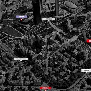 Milano cod. 5070 City Life  - Piazza Giulio Cesare