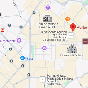 Milano cod. 5131 Via Santaradegonda ang. Piazza Duomo