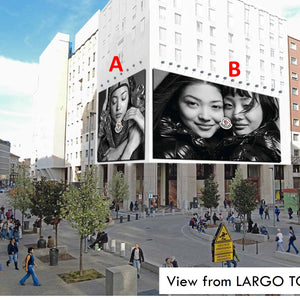 Milano cod. 5289 Domination San Babila | Largo Toscanini | Via Durini