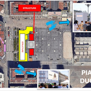 Milano cod. 5321 Piazza del Duomo