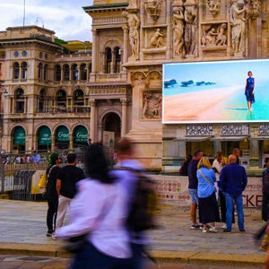 Milano cod. 5331 Piazza Duomo opposite Palazzo Reale