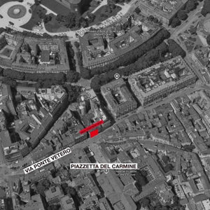 Milano cod. 5335 Via Pontevetero | Brera | Piazzetta del Carmine